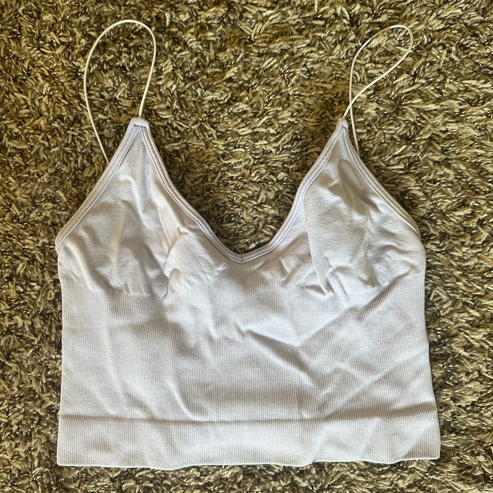 Purple Free People Tank Top
